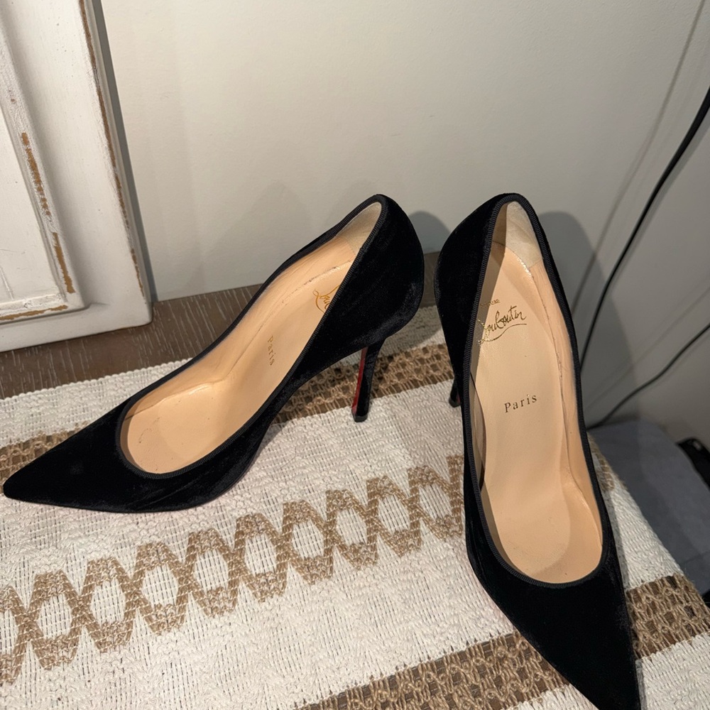 Christian Louboutin Classic Black Heels